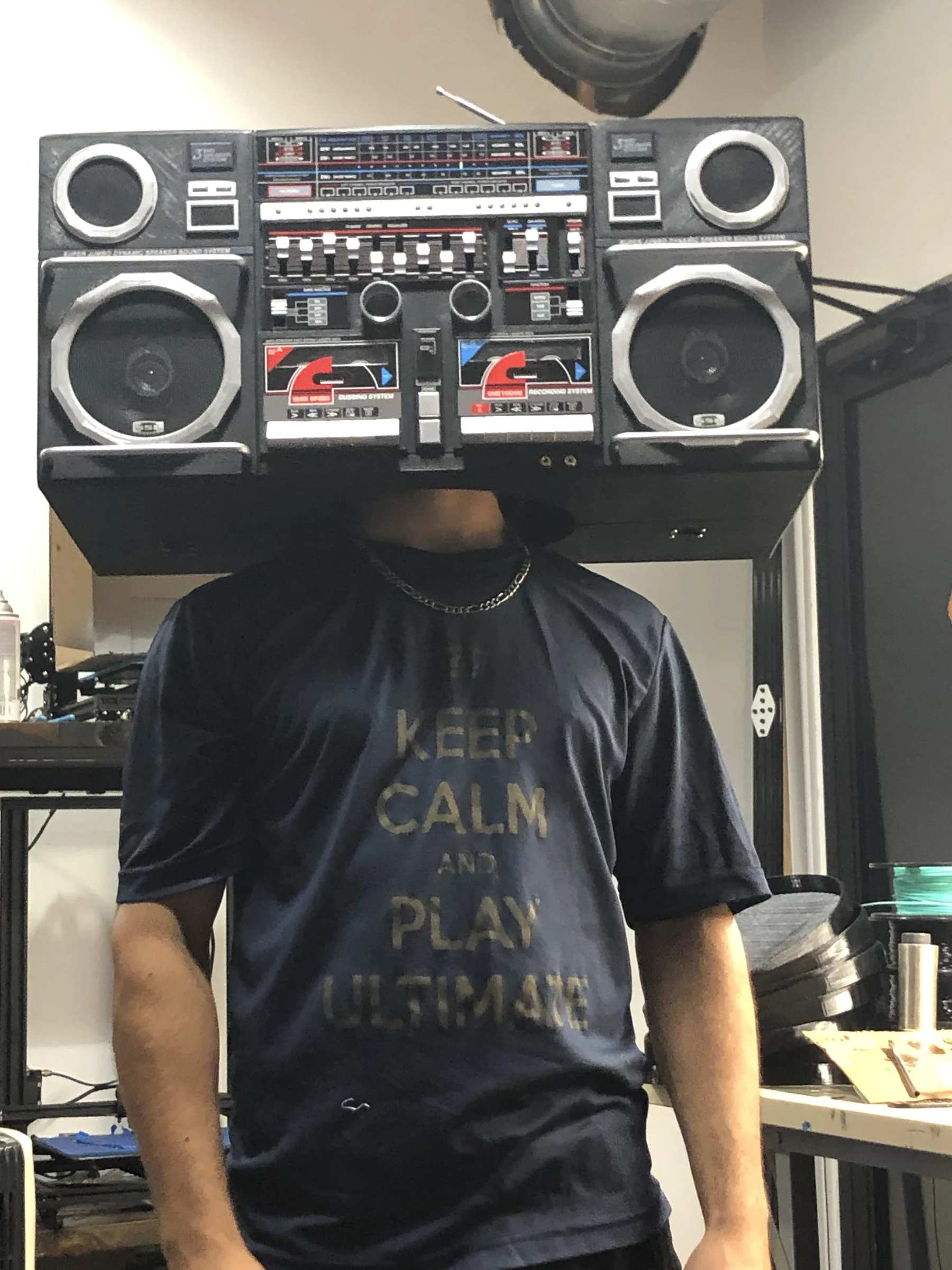 Retro Boombox — Original design